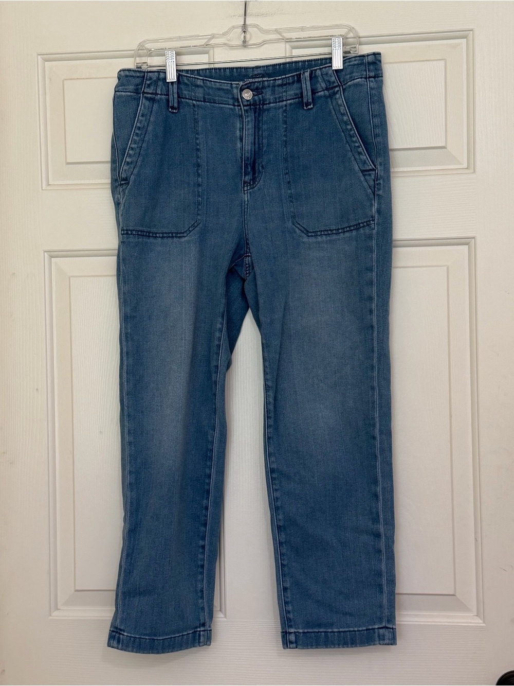 Chico’s Crop Denim Classic Blue Cropped Women’s Jeans Size 1 U.S. Size 8 Capri